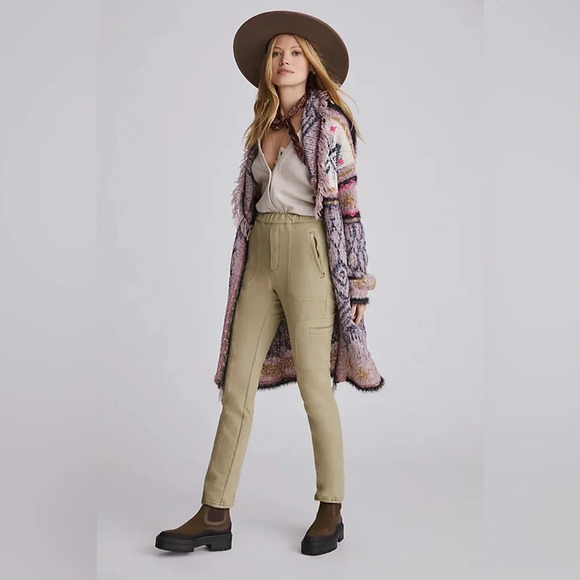 PILCRO by ANTHROPOLOGIE The Hiker Utility Leggings‎ in Moss - Picture 1 of 13